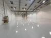 Warehouse floor coated in high build epoxy resin
